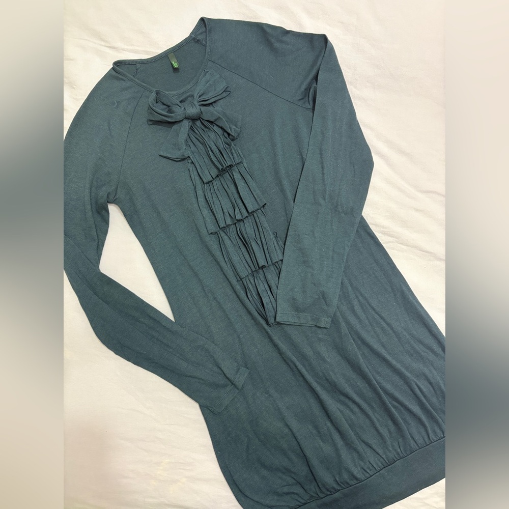 Long Sleeve Dress with Bow